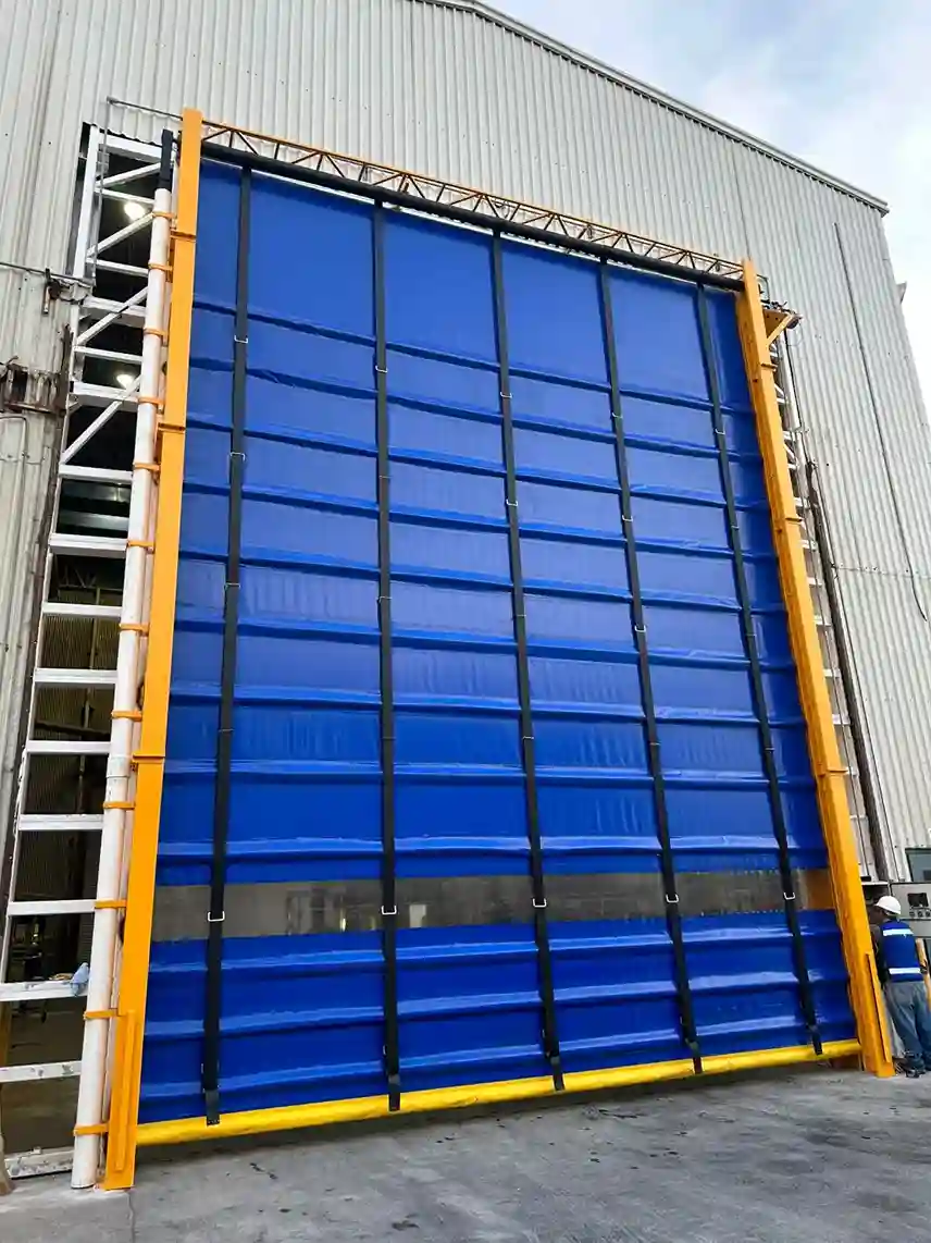 Puerta rápida apilable industrial JumboMax