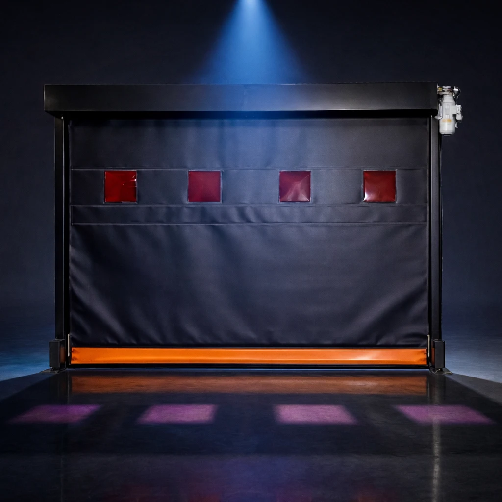 Puerta Rápida Vulcan altas temperaturas soldadura, fundición, protección térmica